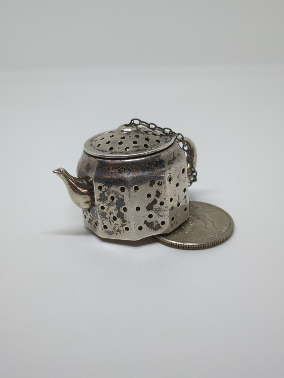 Vintage Sterling Silver 925 Amcraft Loose Leaf Tea Holder