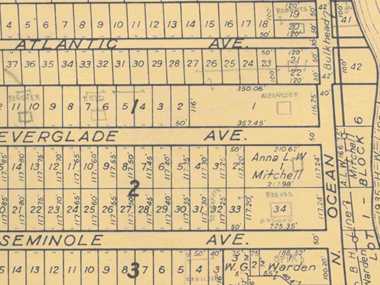 Palm Beach Atlas Sheets 14 and 14A – Wells Road South to Root Trail/Oleander Av