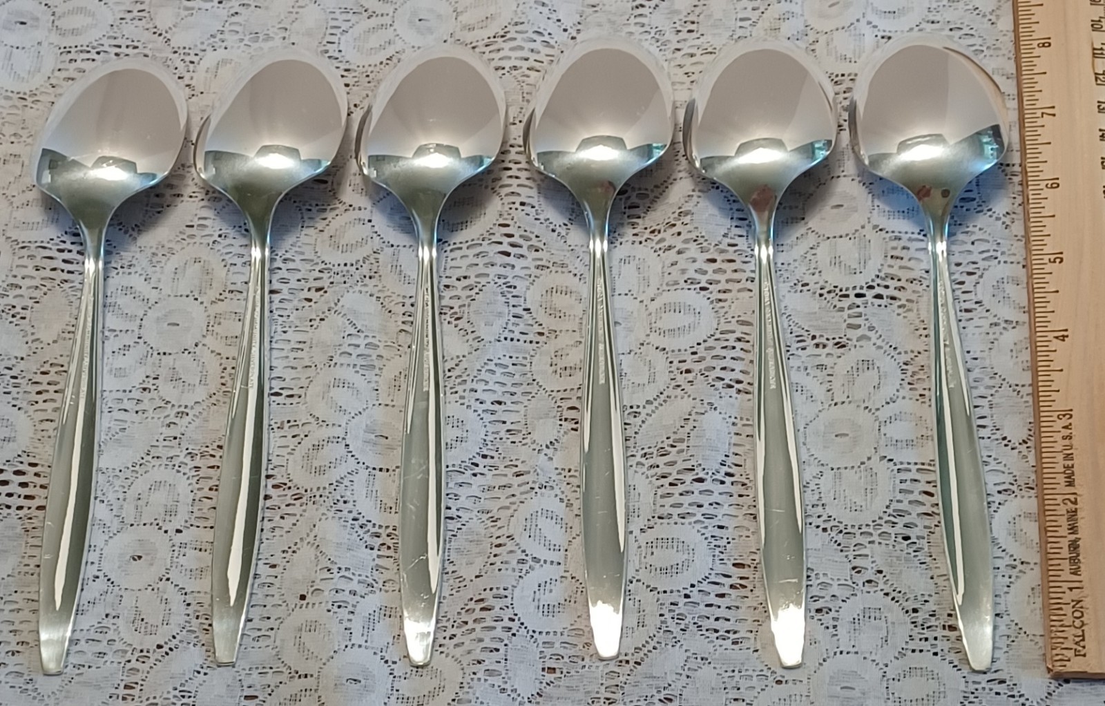 Oneida Community Silverplate ENCHANTMENT Serv-12 GENTLE ROSE 73 pc Chest+Serving