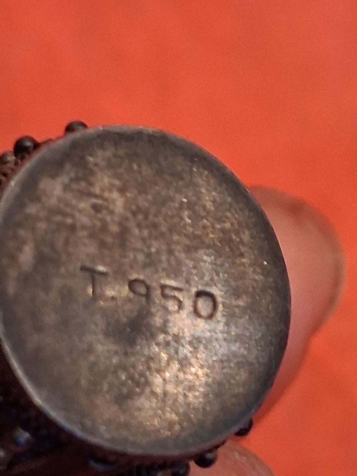 Antique Sterling Silver 950 Container