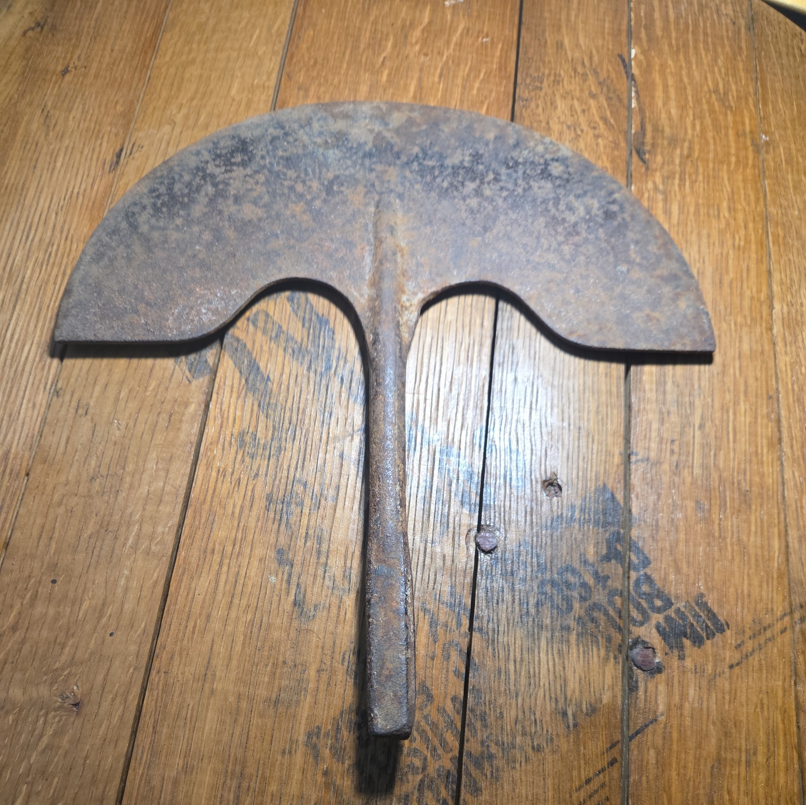 Antique 1800s? Whaling Tool Flensing Hand Forged Iron Cutting Spade Chopper