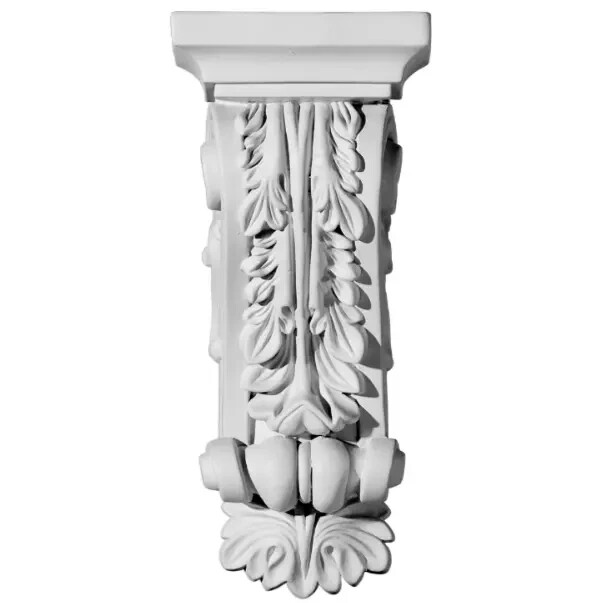 Lot of 2 Polyurethane Damon Corbel 5-1/4 in. x 5 3/8 in. x 12-1/4 in. FREESHIP