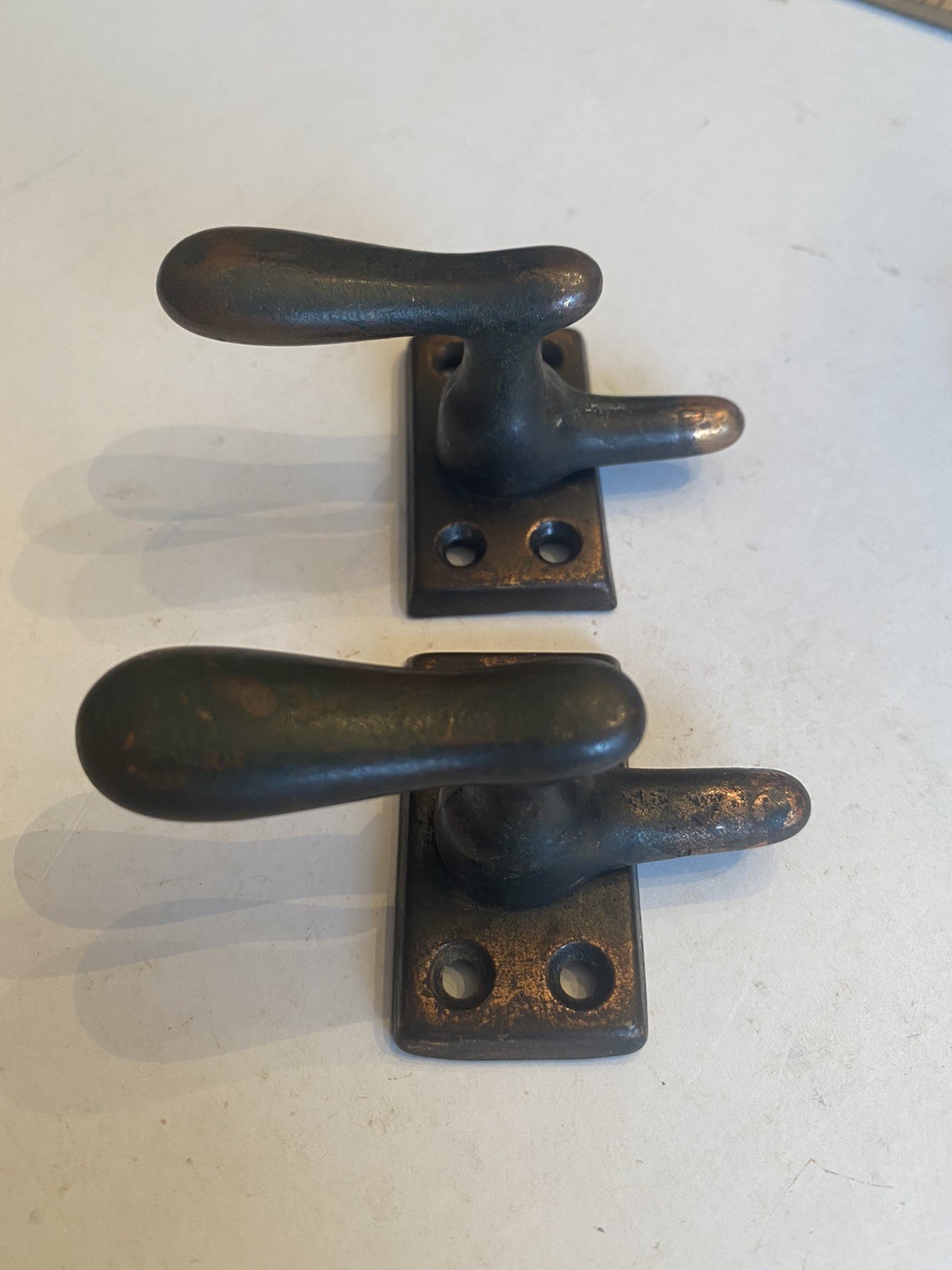 Vintage Sliding Window Sash Locks-Craftsman Style-lot of 2