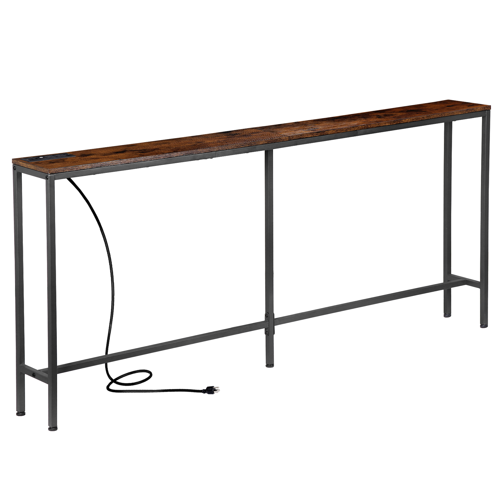 Console Table 70.8” Entryway Table Narrow Couch Sofa Table for Living Room