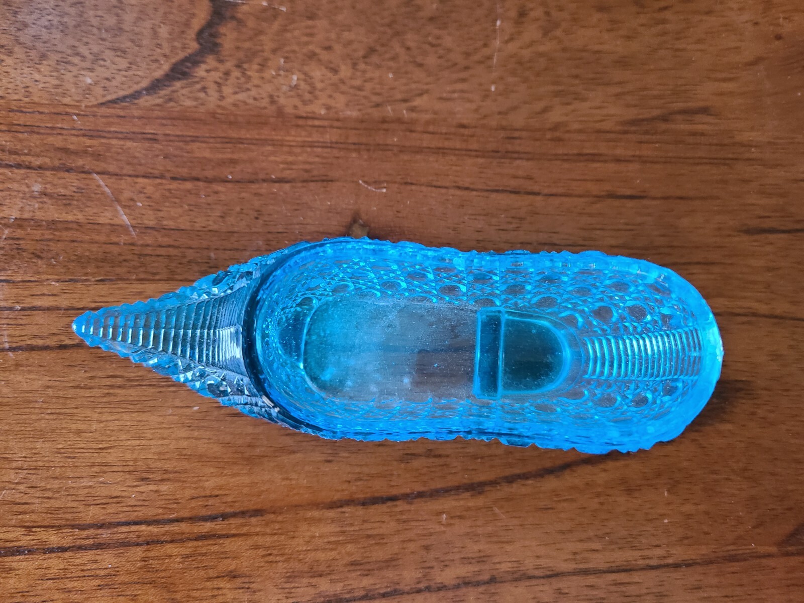 2 Turquoise Cane Pattern boot & Shoe, Bryce Brothers & Bouquet Holder Pat 1886