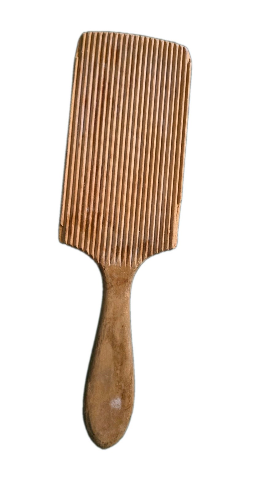 **ULTRA RARE** Antique Carved Wood Paddle “Scotch Hands” or Butter Hands