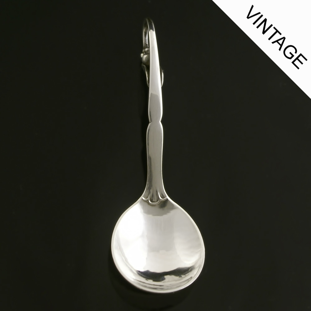 Georg Jensen Silver Nut Spoon – Ornamental/ Pyntebestik #21