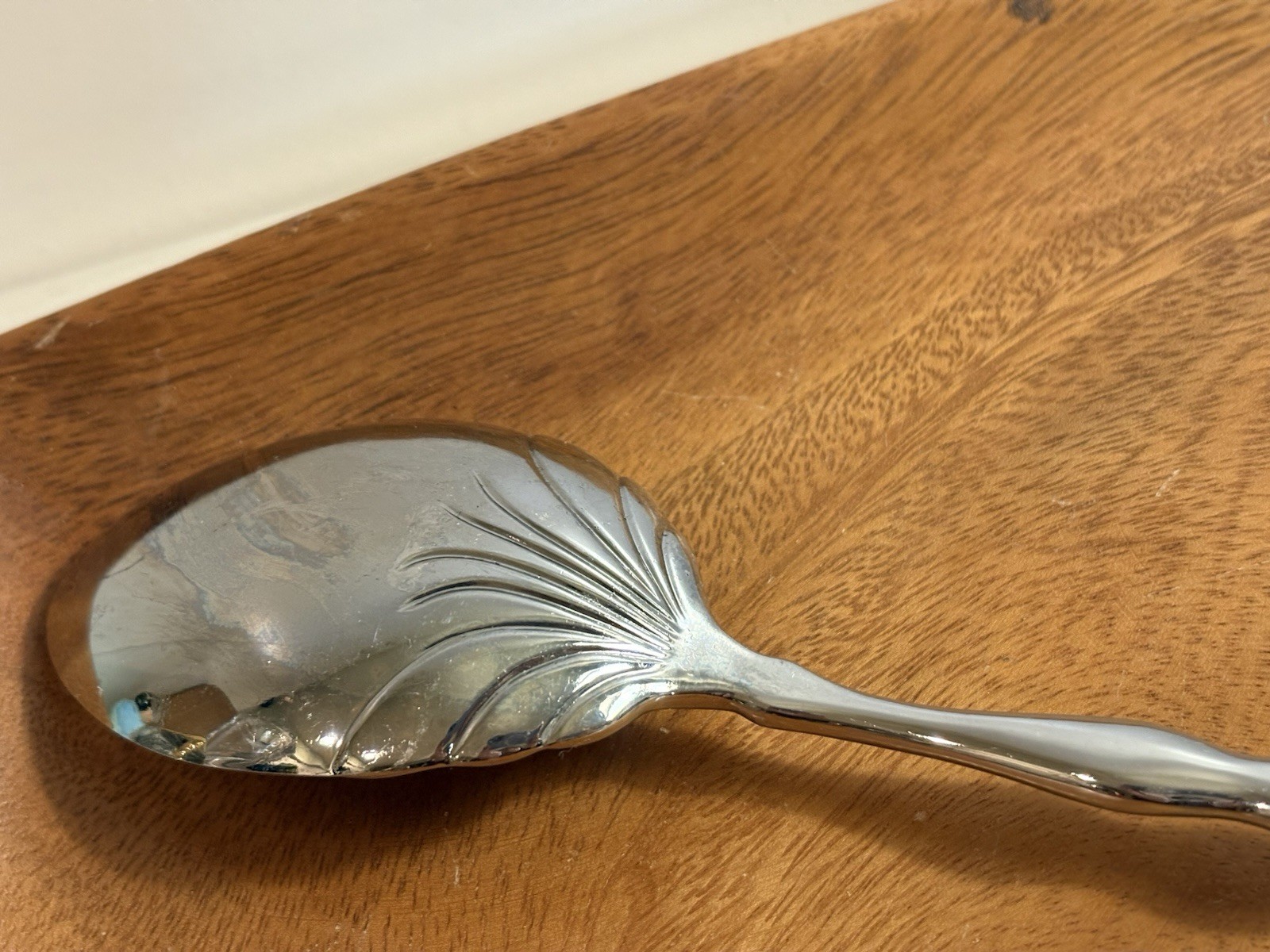 Large Crystal Decorated Serving Spoon
