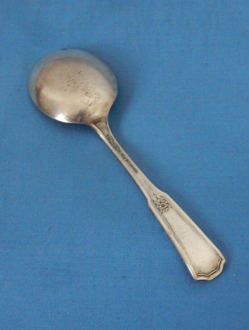 Stratford International Silver Silverplate Shakespear 1924 Baby Spoon