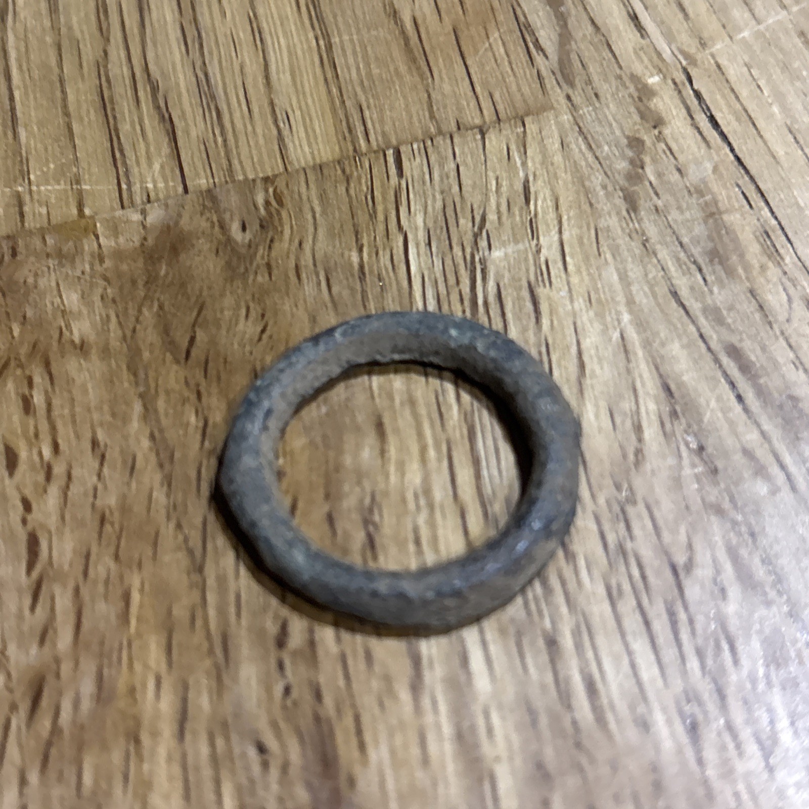 Medieval Ring Copper Alloy Metal Detector Find 14th 16th century with find ID