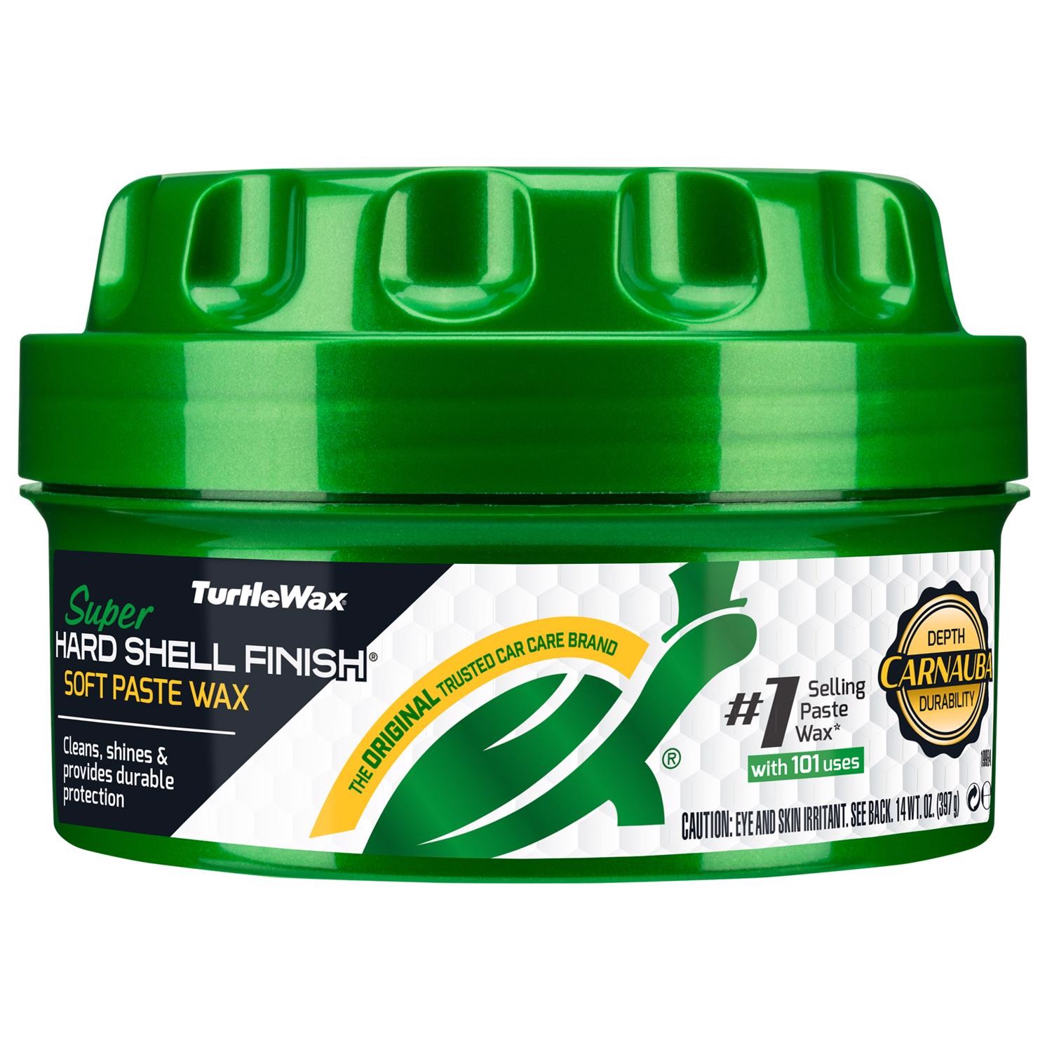Turtle Wax Super Hard Shell Finish Auto Wax 14 oz