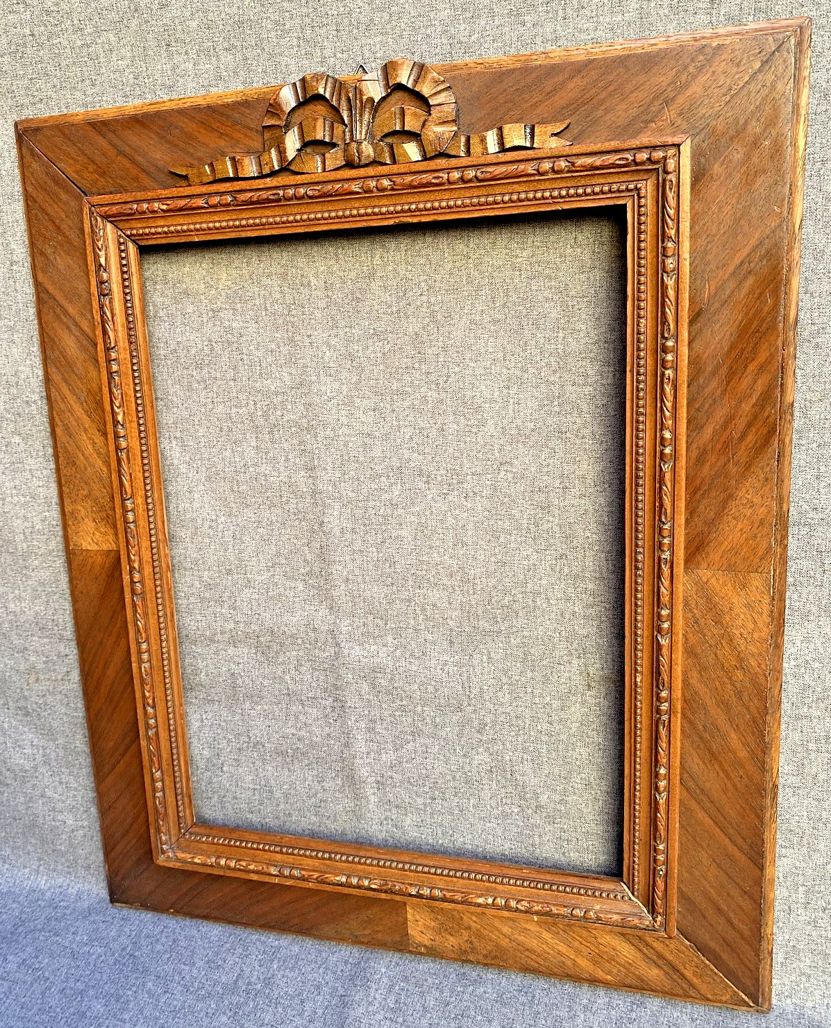 Large antique french picture frame early 1900’s Louis XVI style