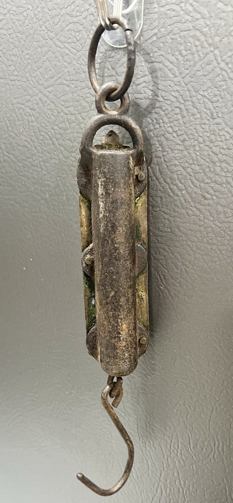 Antique Excelsior Spring Balance Scale Sargent And Co USA Brass Fish And Game