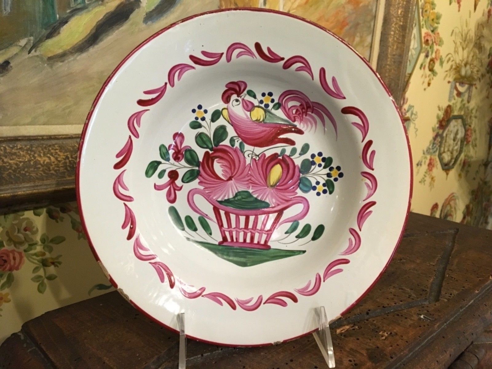 19th Century French Faience Bowl