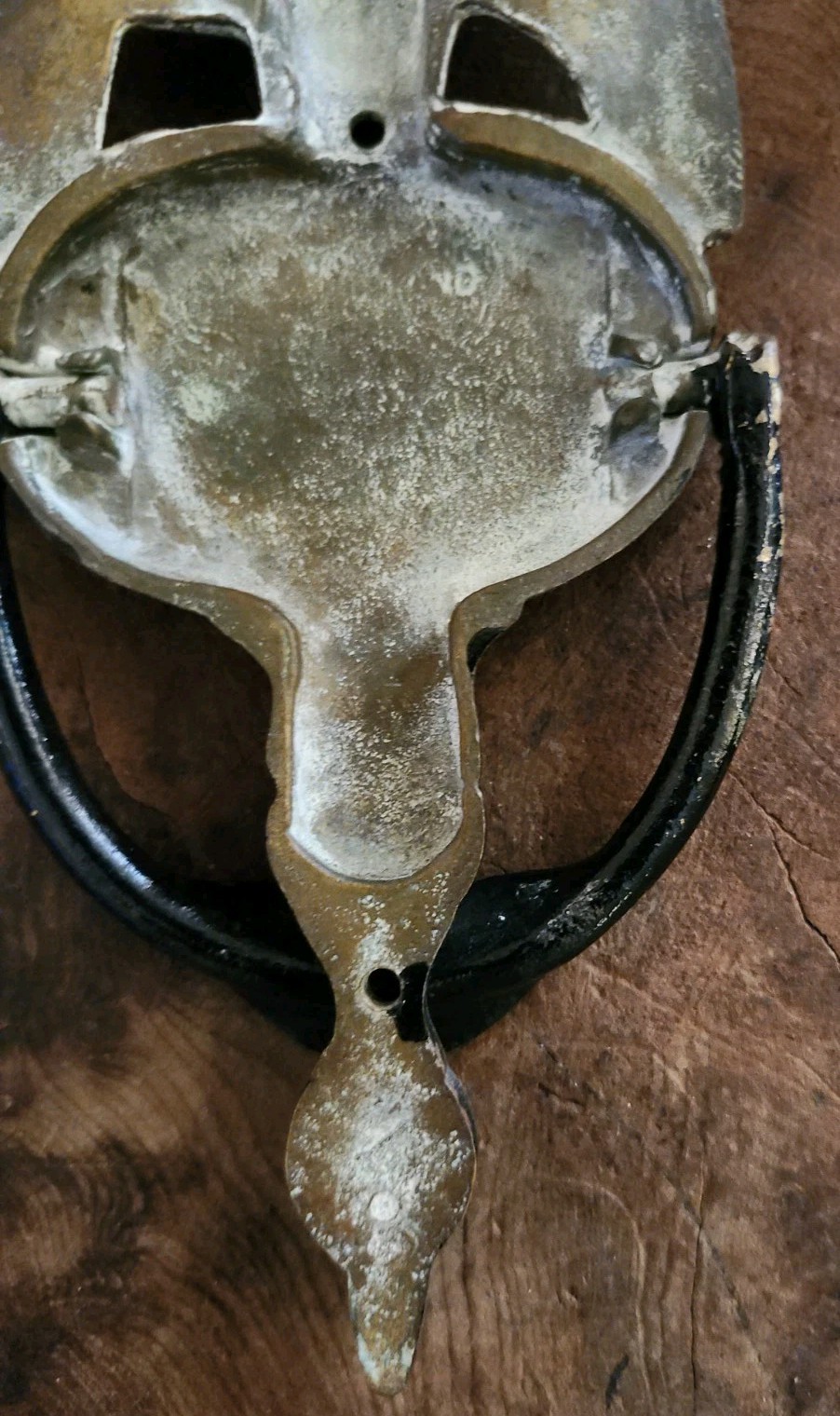 Vintage Brass Metal American Eagle Door Knocker Heavy Brass Decor