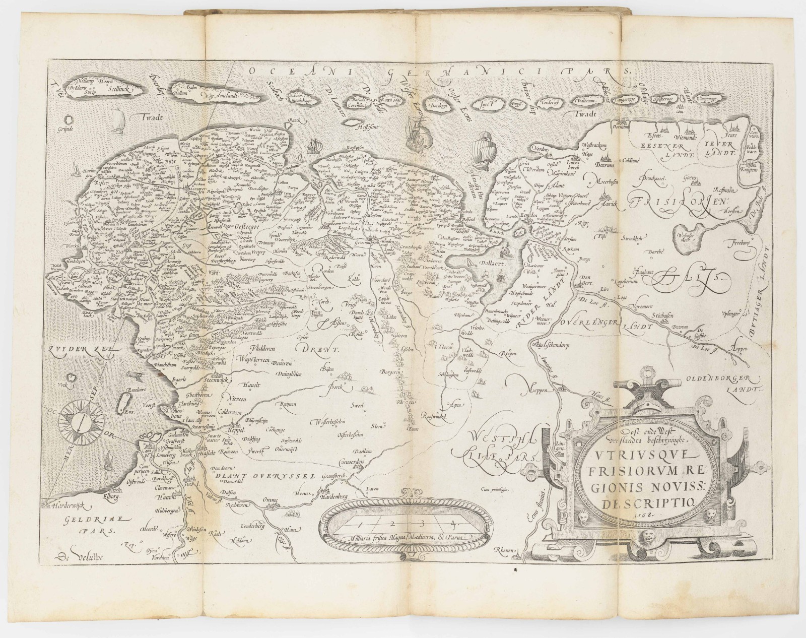 c. 1600 Unique Ortelius & Hogenberg Atlas Factice / Composite Atlas
