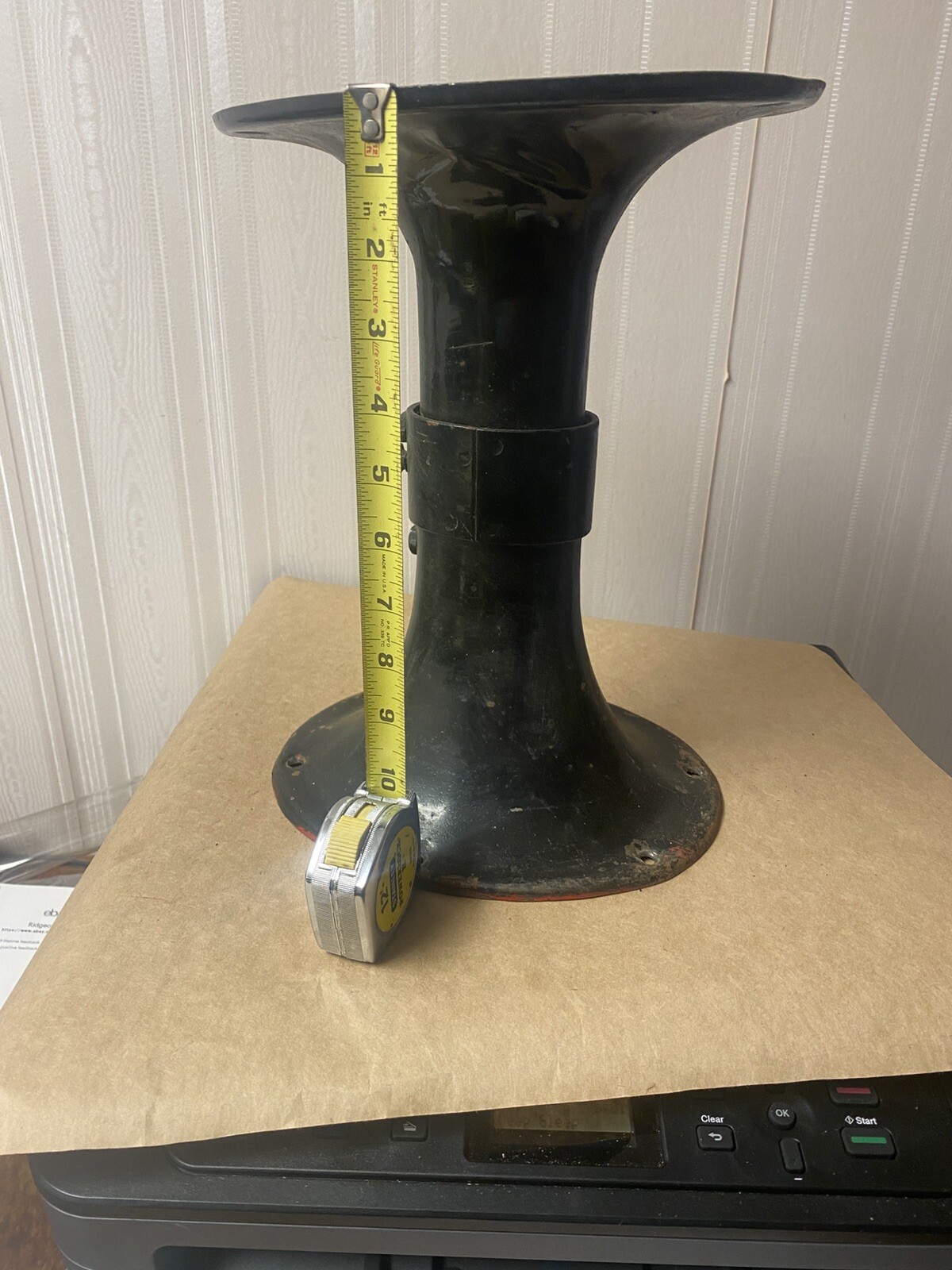 A Vintage School Desk Chair Base – Adjusts 9 3/4″ to 13 1/2″