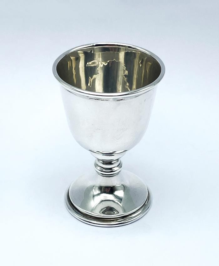 SILVER EGG CUP SHEFFIELD 1925 ATKIN BROTHERS