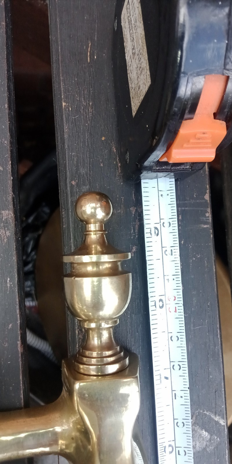 Solid Brass Fire Front/Guard 15 Inches Long 9 1/2 Inches Tall