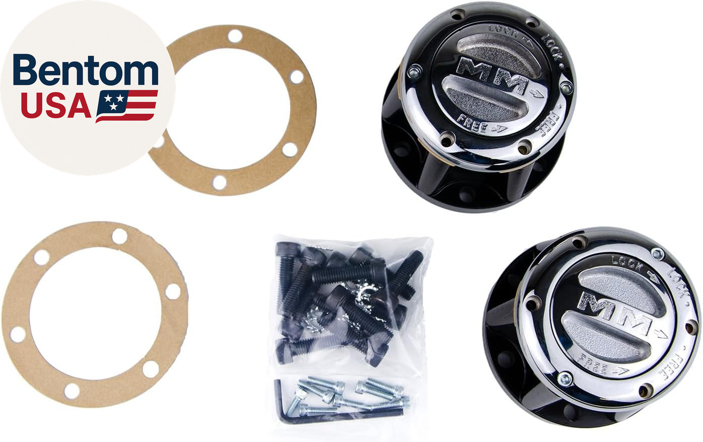 435 Pair of Premium Manual Locking Hubs Fits 1998-2004 Frontier and 2000-2004 Xt