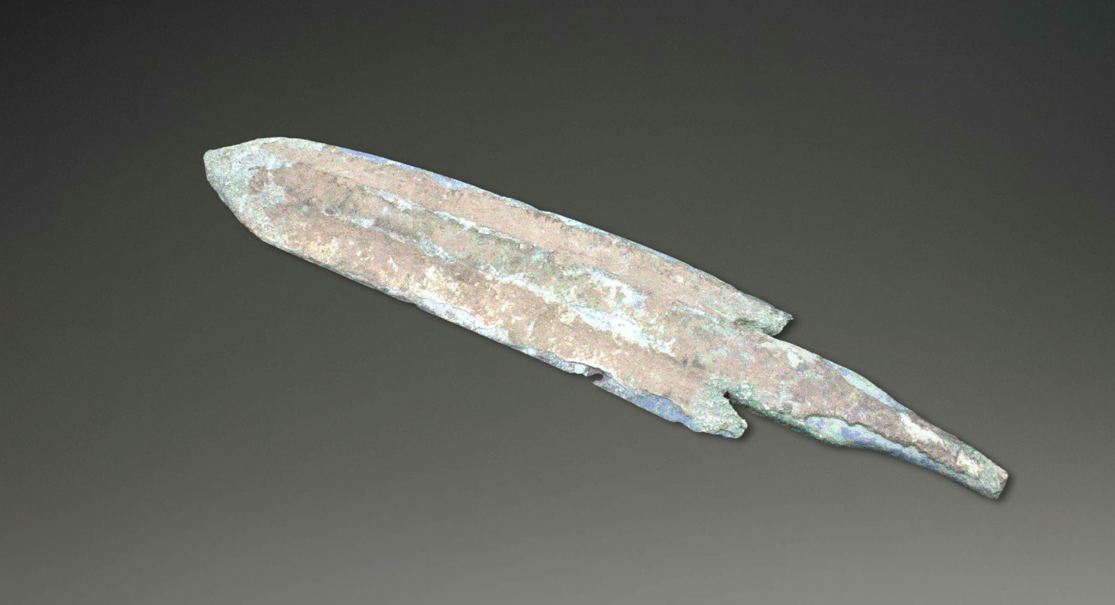 Bronze Age. Near East, Luristan. Bronze Spearhead. ca. 1200-800 BC.