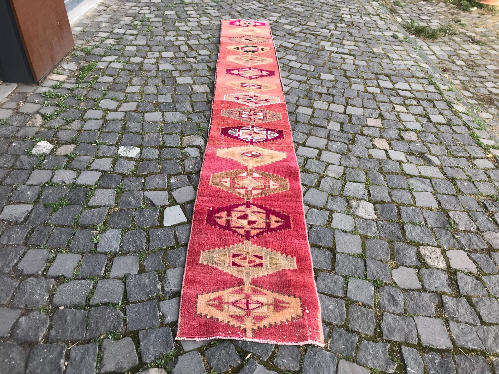 Turkish Antique rug Bohemian Area rug Oushak rug Vintage Rug Handmade Wool rug