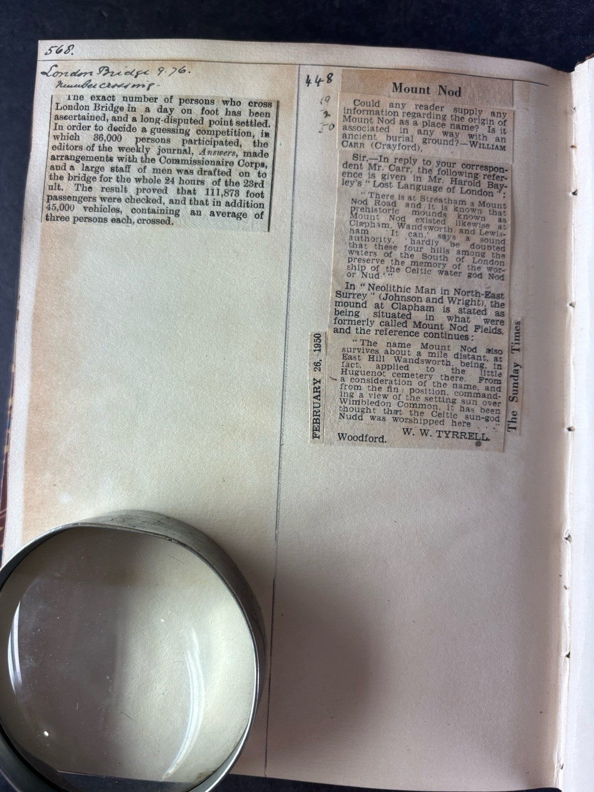 Notes & Queries 1876 Fynmore Archive | Dr Johnson, Charles I, Stuarts, Waterloo