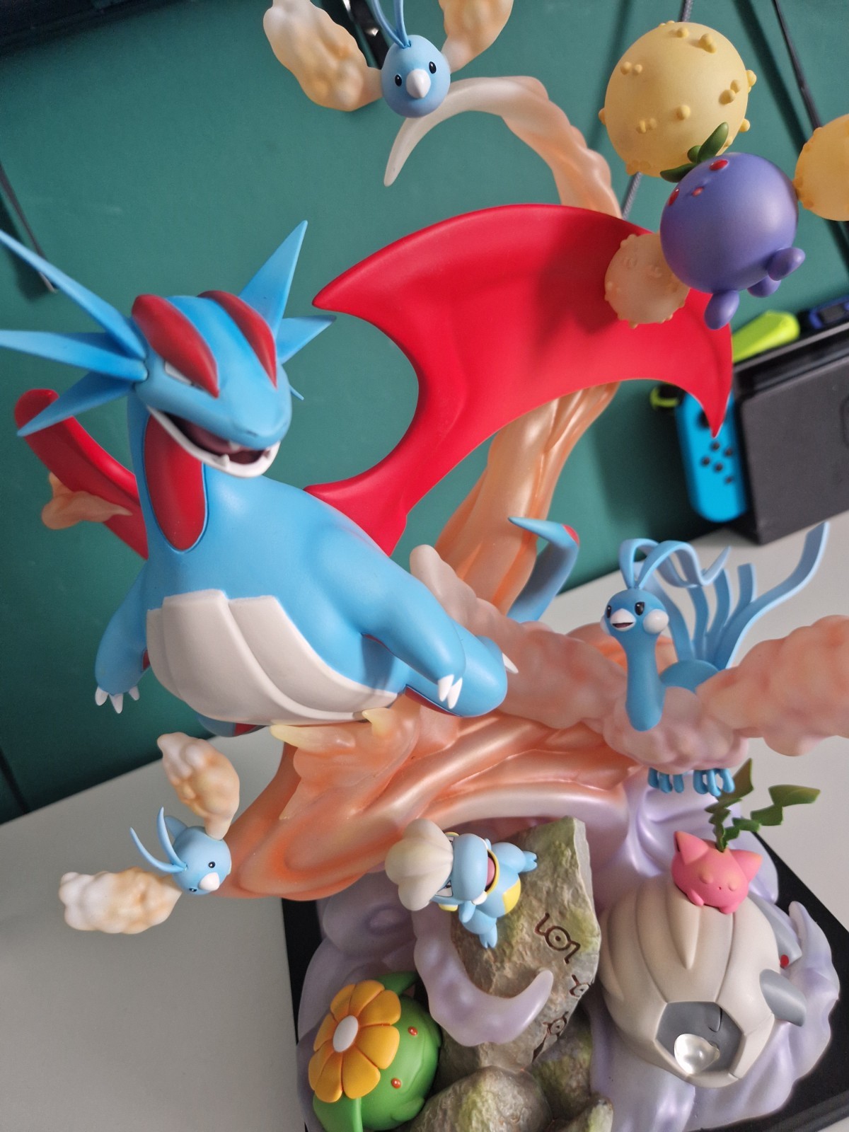 Pokémon Salamence evolution Resin Statue Bagon, Shelgon Figure PC HOUSE #30/45