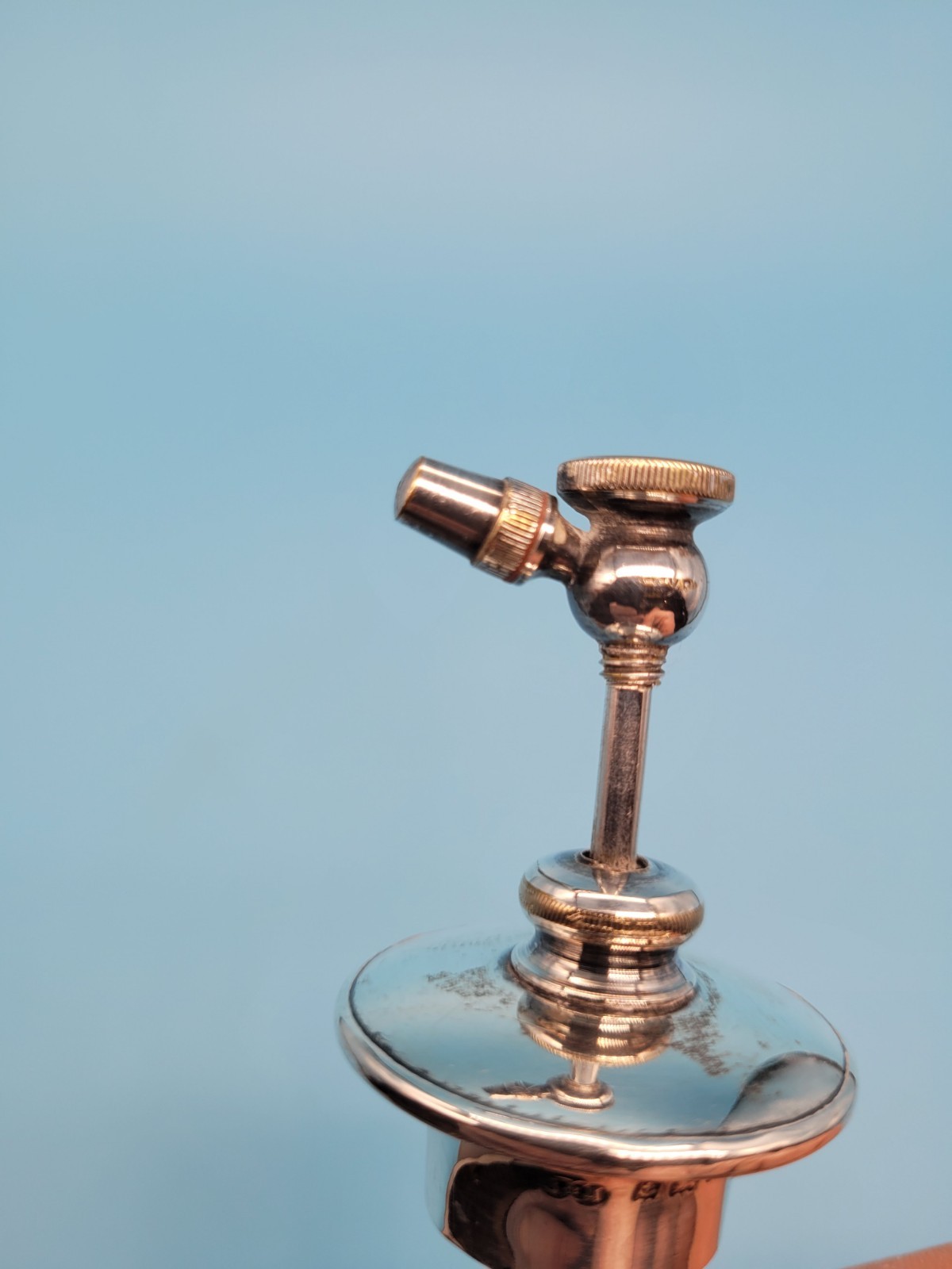 Vintage Silver Pump Atomiser Birmingham Maker’s Mark Unknown (1931)