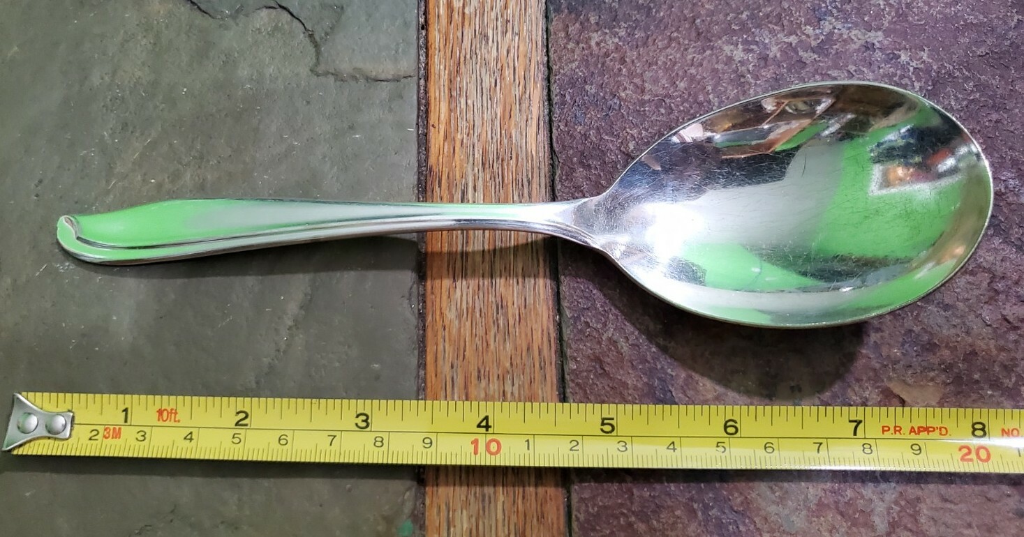 MID CENTURY c1956 MODERN LIVING SILVERPLATED CASSEROLE 🥘 SERVING SPOON