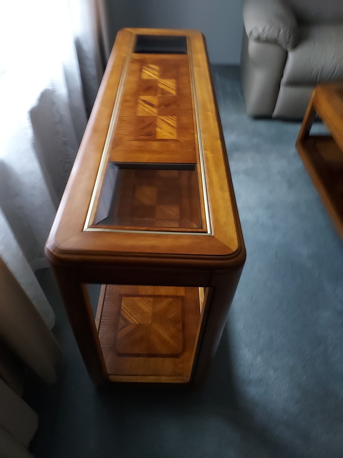Oak Table Set, 4pc.set, Excellent Condition, Hard Wood Oak,
