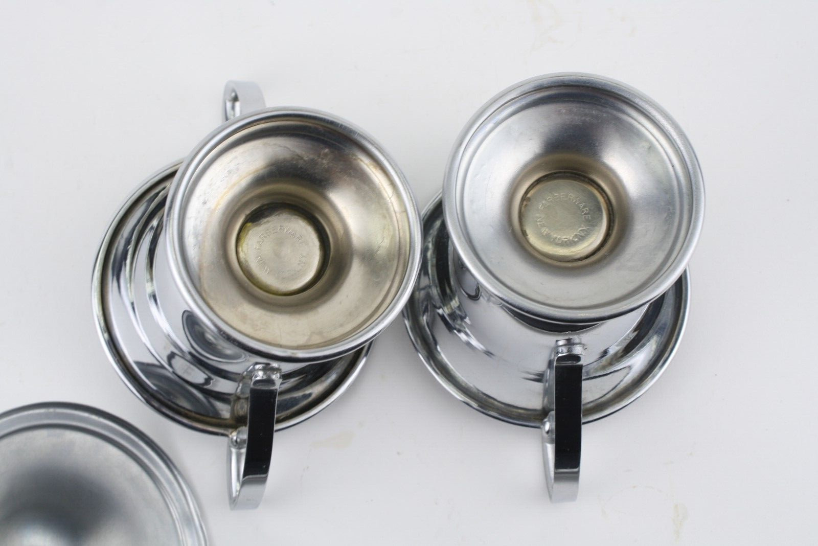 C1930 Art Deco Farberware Coffee Set No 50 Percolator Tea Set Serving Tray Sugar