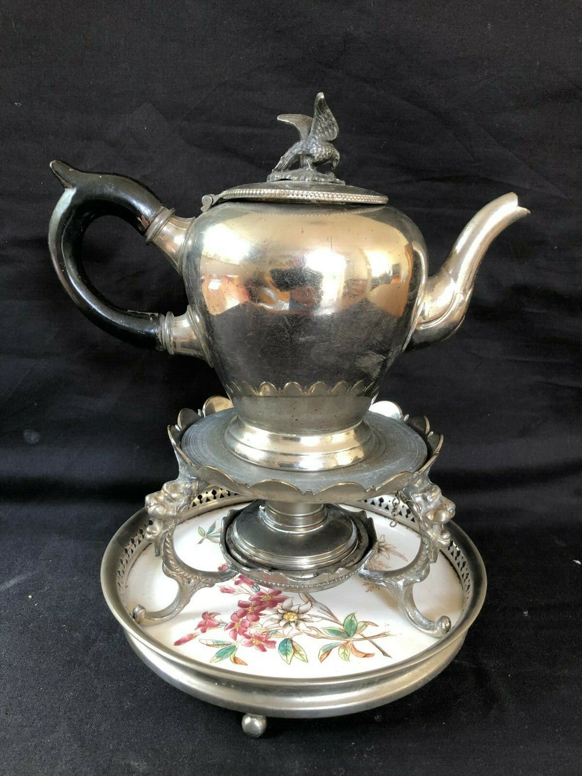 Art Nouveau German Gerhardi & Co Samowar Samovar Teapot Water heater with burner