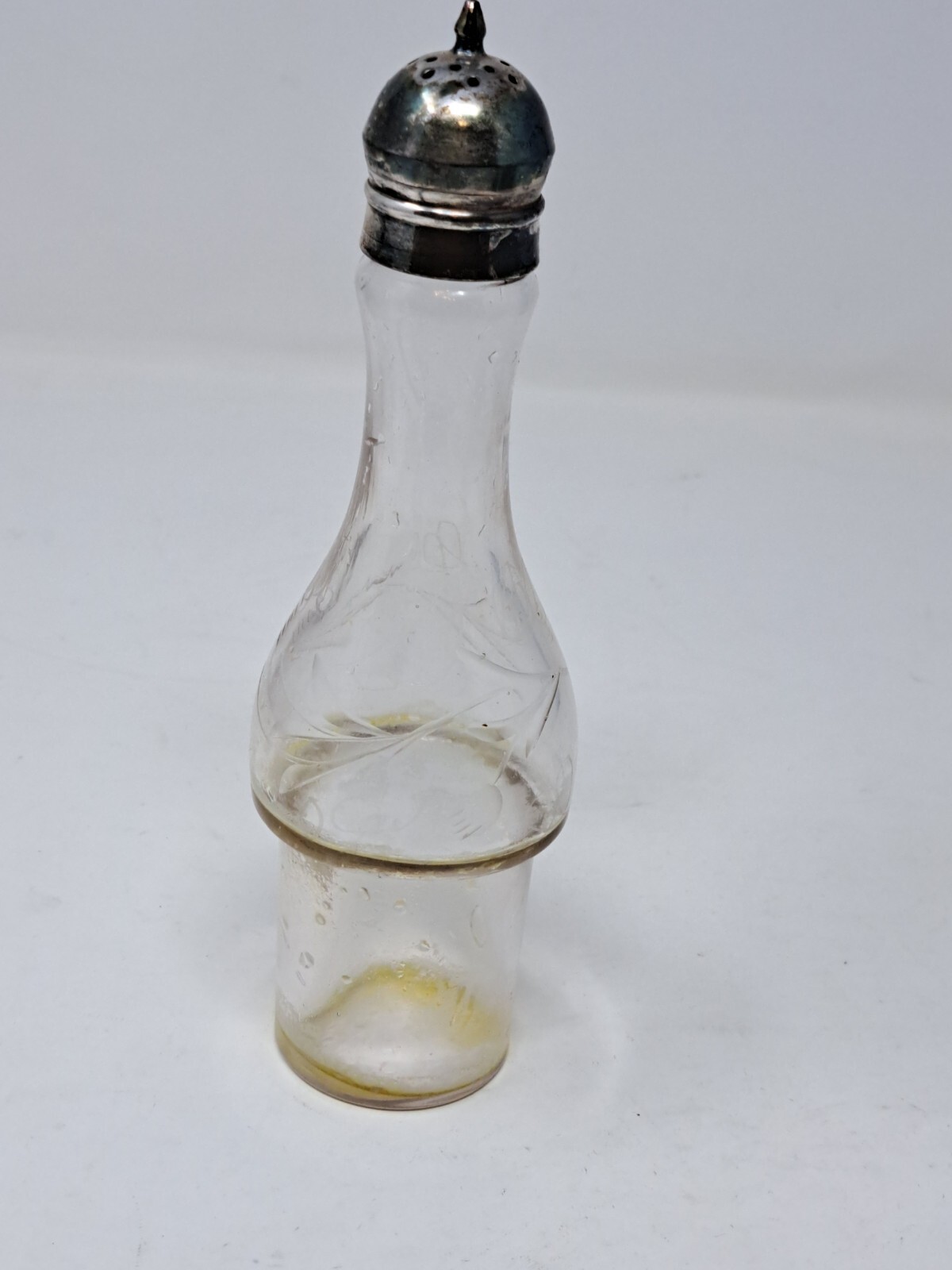 Vintage Middletown Quadruple Silverplate Cruet Condiment Server 298 Hard White