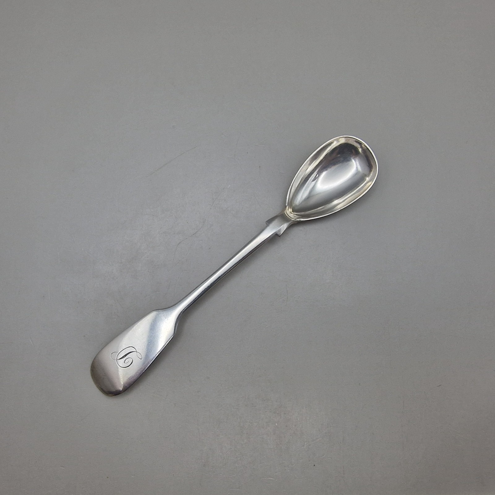 Sterling Silver Condiment Spoon by William Rawlings Sobey Exeter 1848