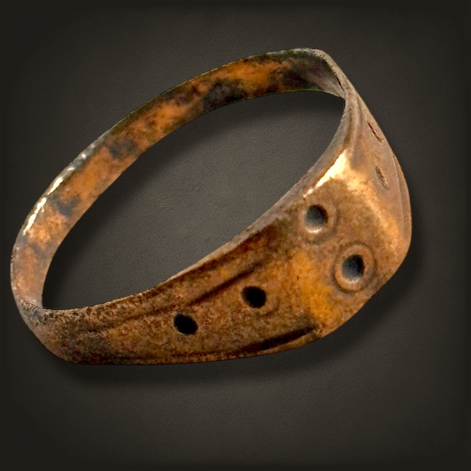 Medieval Crusader Era Bronze Ring