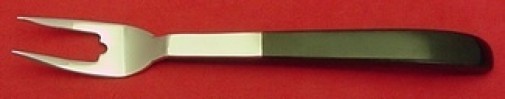 Contrast by Lunt Sterling Silver Pickle Fork 2-Tine 6″ Serving Silverware