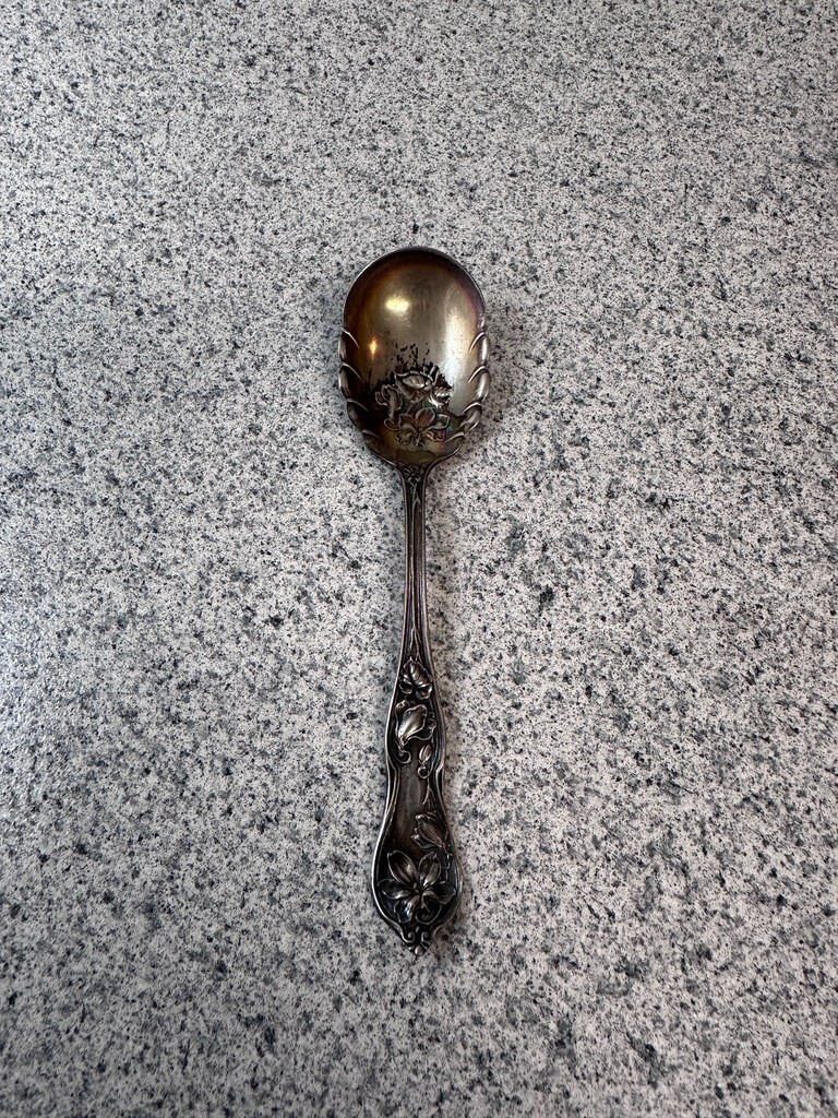 LYLITA by International Silver SUGAR SPOON (1909 Stratford Silver Co)