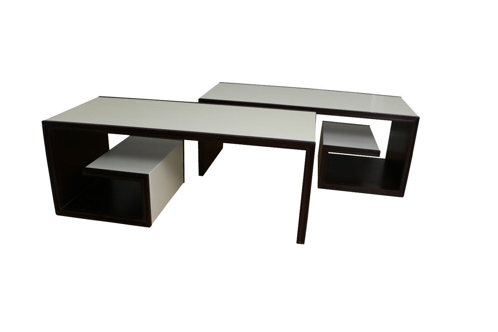 Thomas Pheasant for Baker Furniture Pair of Coffee Table from Early 2000’s
