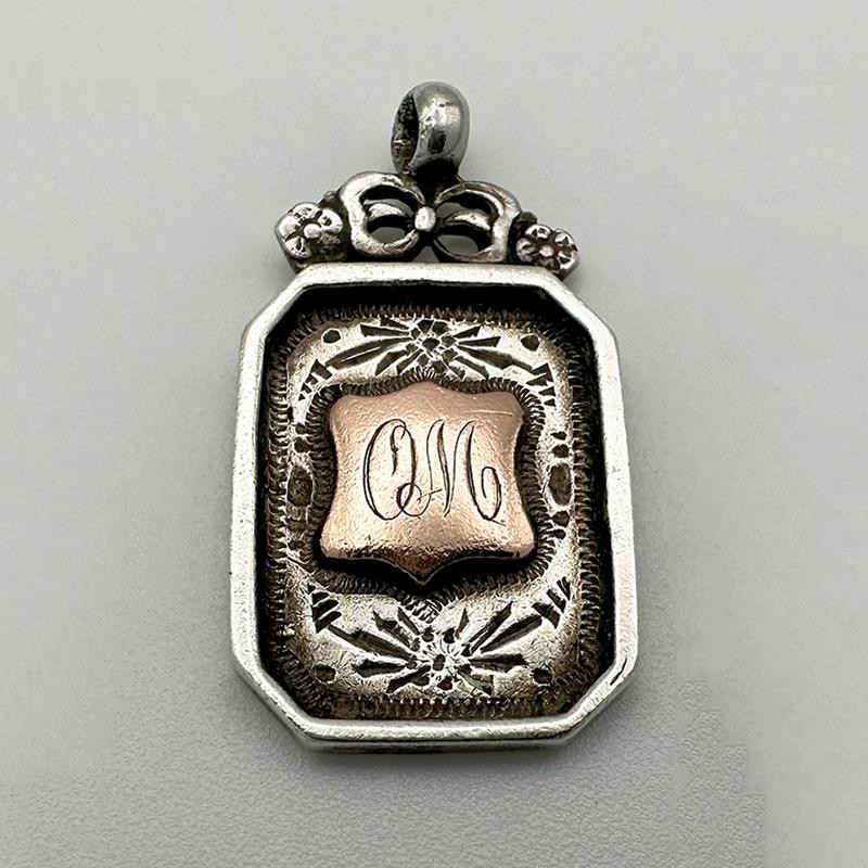 VINTAGE FOB MEDAL STERLING SILVER CHESTER 1932 WILLIAM JOHN PELLOW