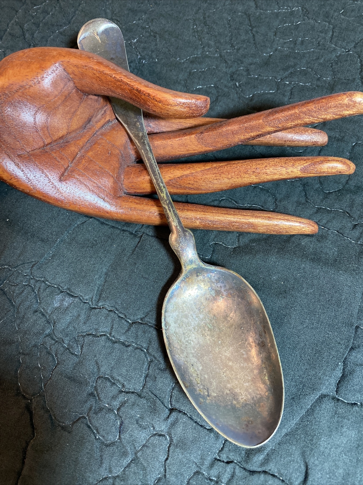 Rare Vintage International Silver Holmes, Booth & Hayden Serving Spoon