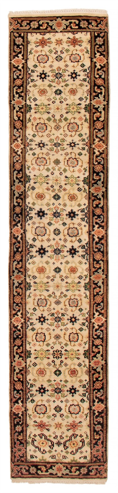 2’5″ x 11’9″ Vintage Hand-knotted Runner Rug Traditional Oriental Wool Carpet