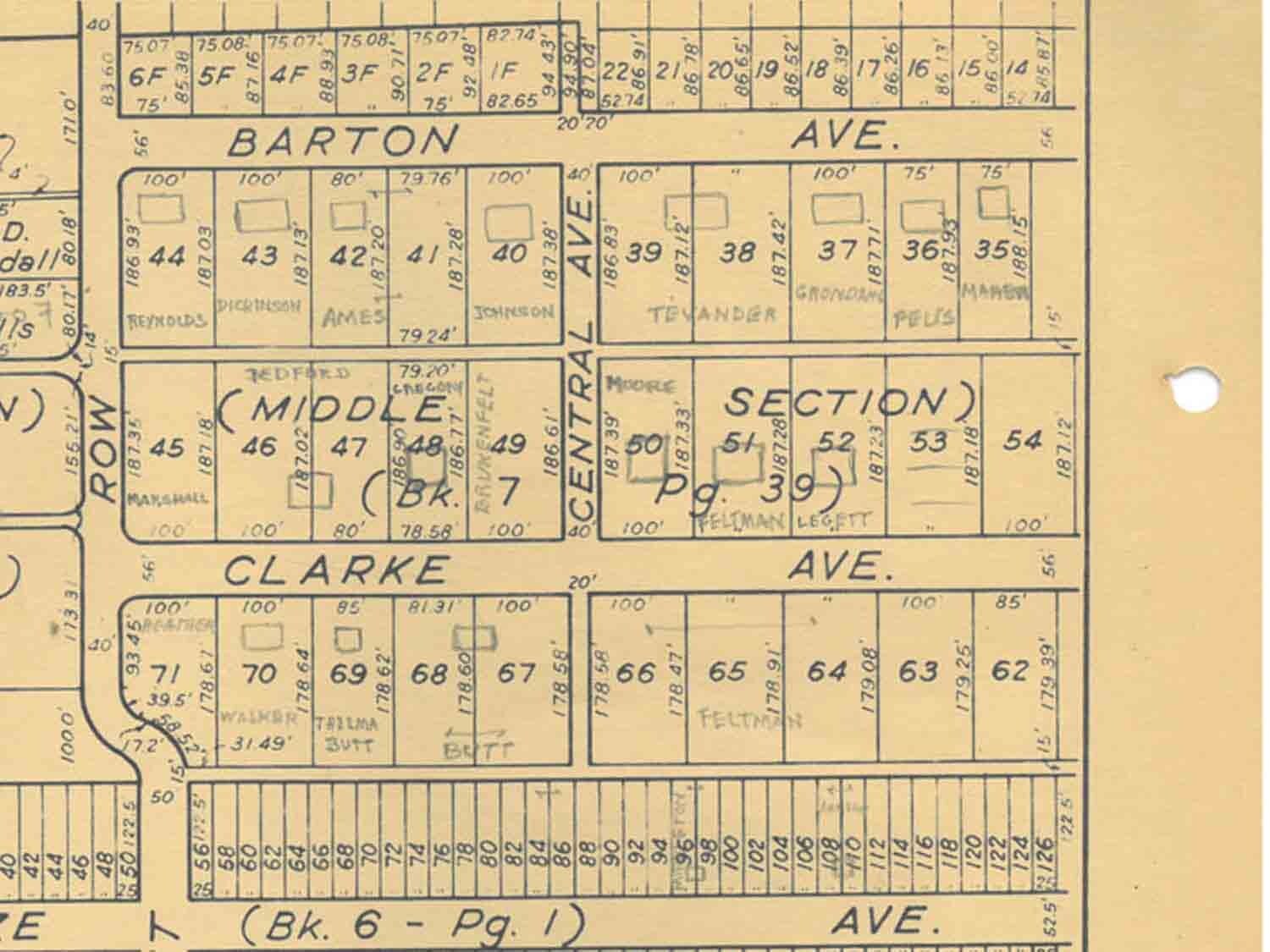 Palm Beach Atlas Sheets 18 and 18A – Barton Ave to Sea View Ave