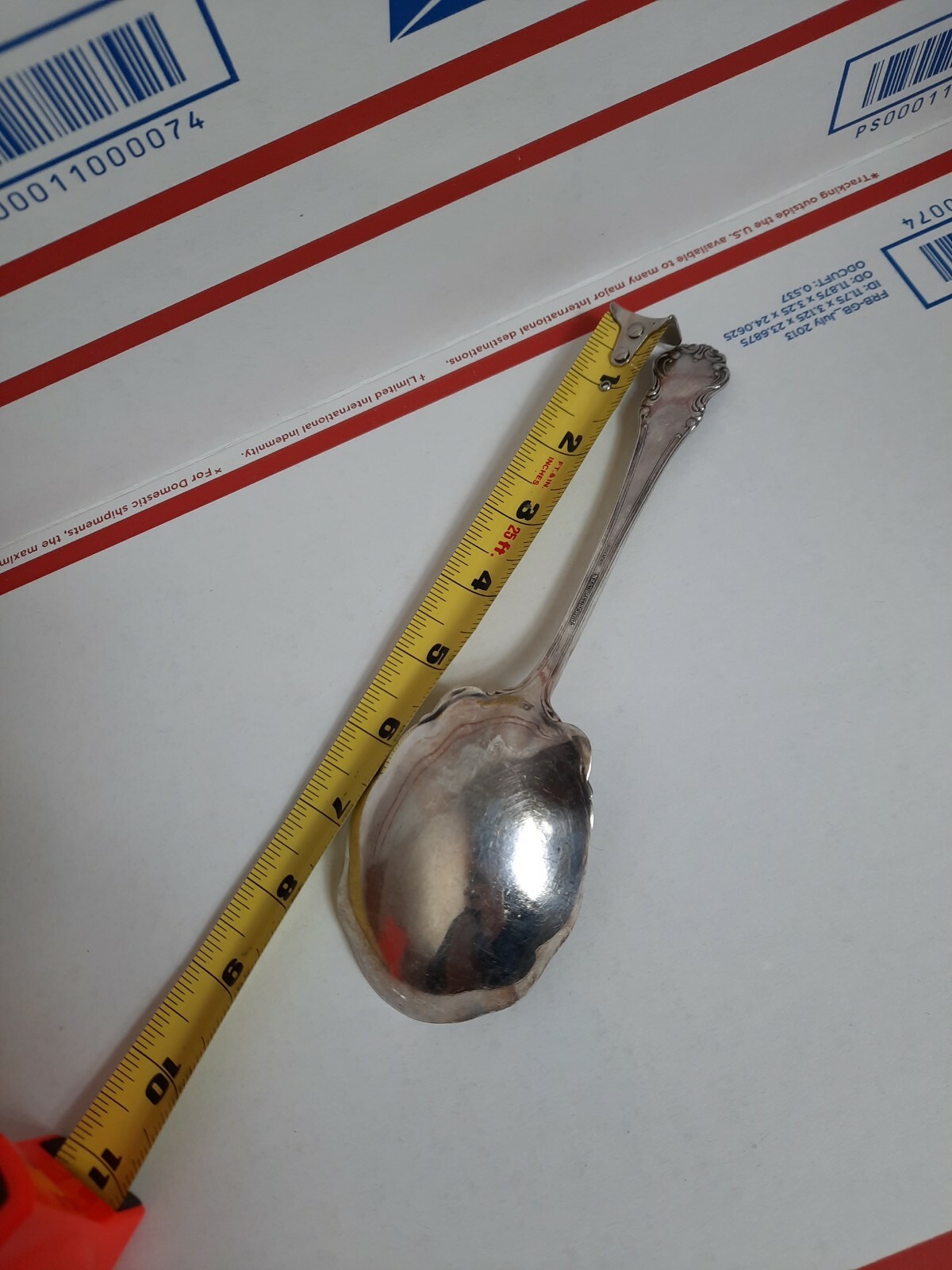 Community Silver Plate Triple Plus Serving Spoon 8.5″