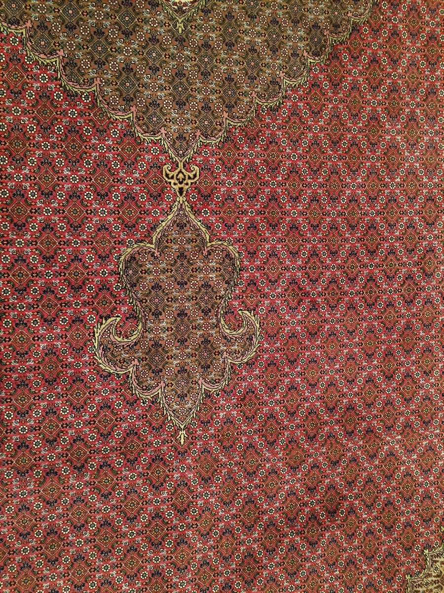 12×17 Exceptionally Fine Traditional Rug Wool & Silk Carpet 351cm x 505cm