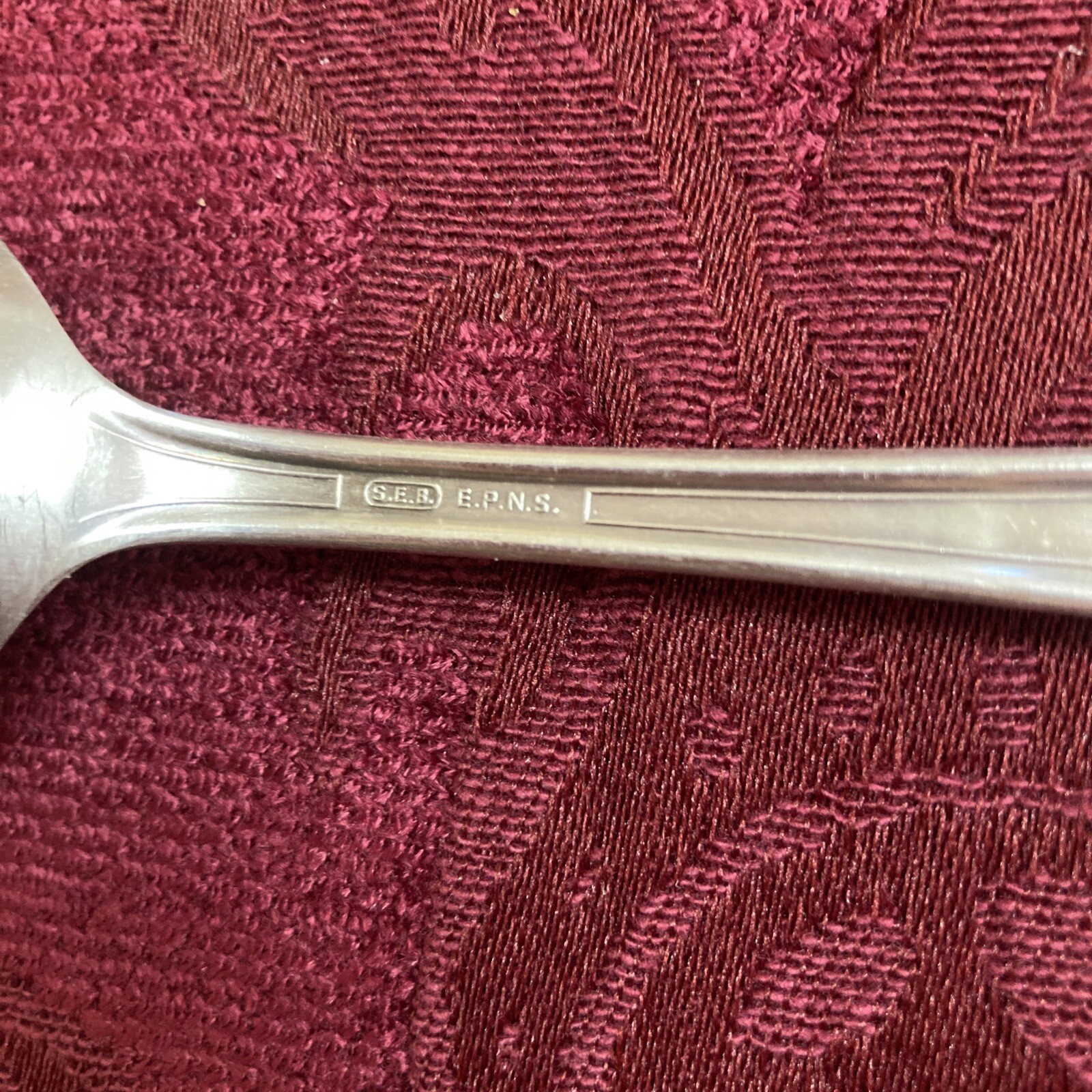 S.E.B. (Samuel E. Bernstein) 6 Silver Plated Place Settings -25 Pieces, 1903
