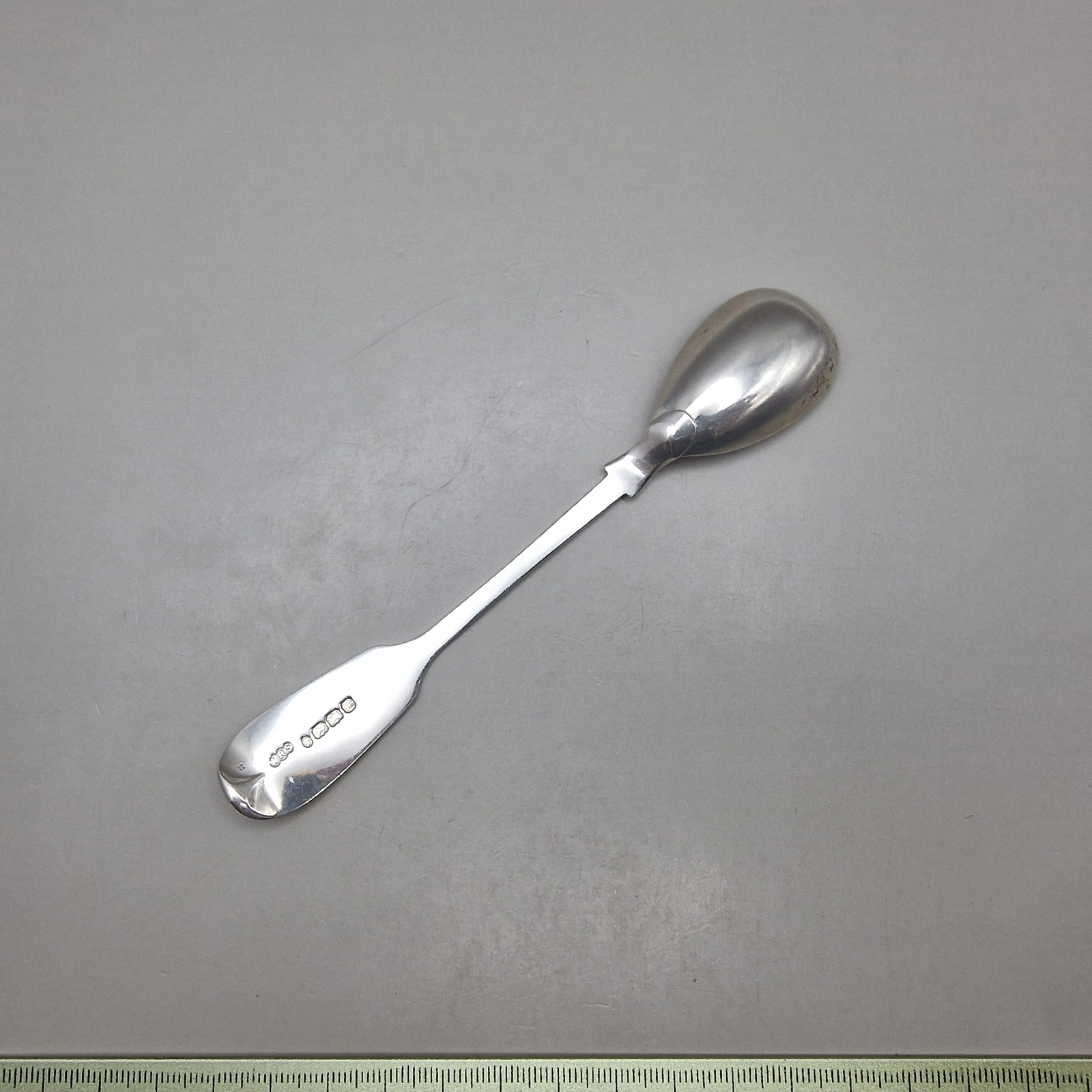 Sterling Silver Condiment Spoon by William Rawlings Sobey Exeter 1848