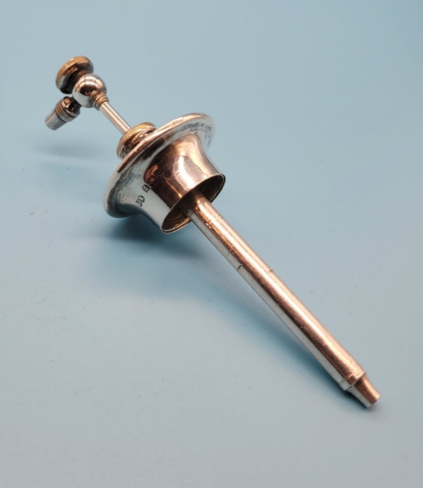 Vintage Silver Pump Atomiser Birmingham Maker’s Mark Unknown (1931)