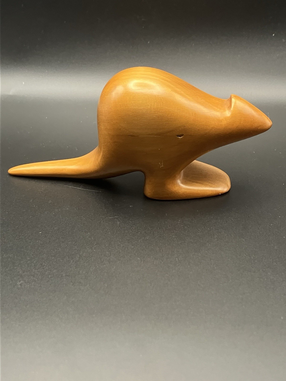 Tom Andersen Design Vintage Wooden Animal Carving Mid Century Modern