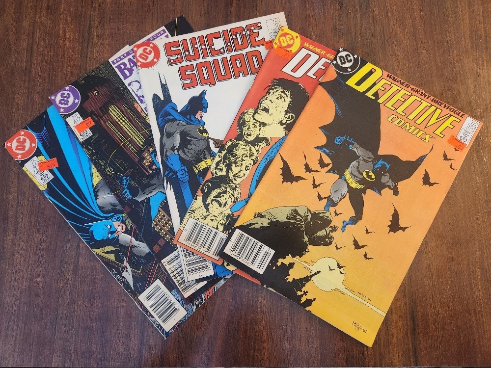 Vintage DC Comics Lot | Detective Comics & Batman Issues | 1980s–1990s Batman